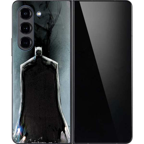 DC Comics Batman Black Mirror Cover #1 Galaxy Z Fold5 5G Skin